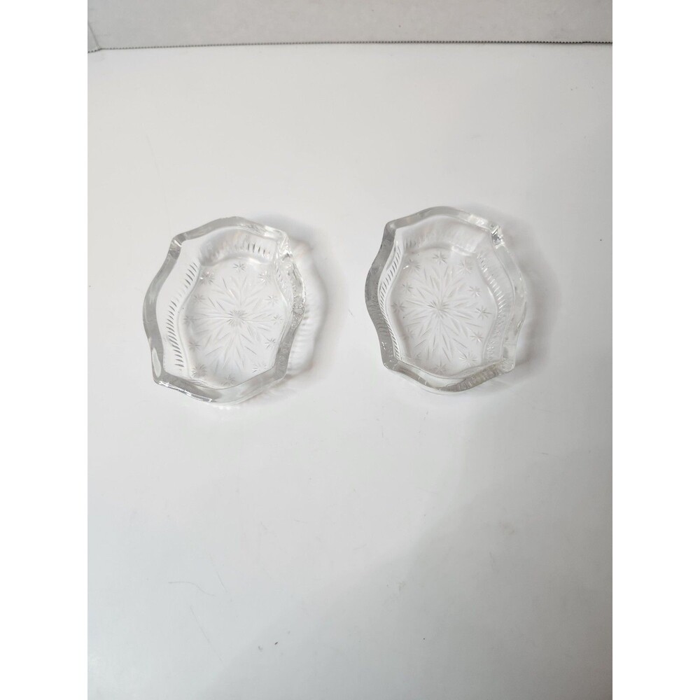 4" Trinket Dishes Lot Of 2
